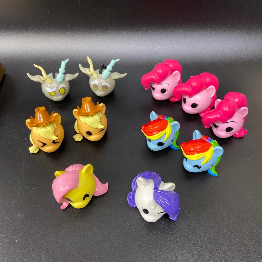 Funko My Little Pony MLP Applejack Lot of 11 Stylized Mini Heads 1.5”